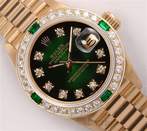 rolex uhr grün